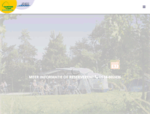 Tablet Screenshot of campingthop.nl